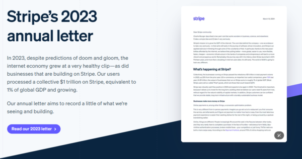 KeyPoint Accountants comments on 2023 Stripe Annual Letter