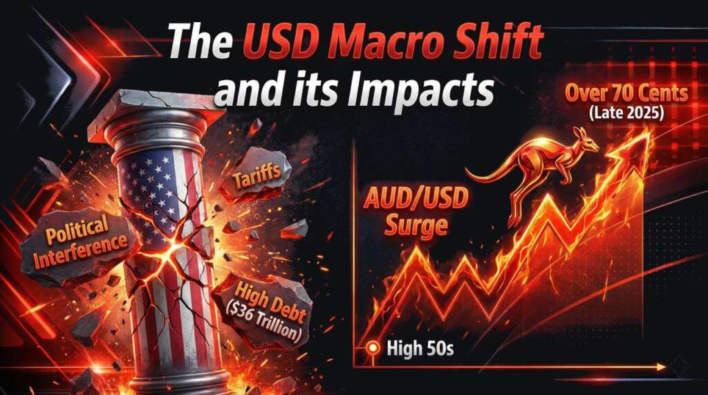 USD recent decline compared to AUD - an analysis by Keypoint Accountants